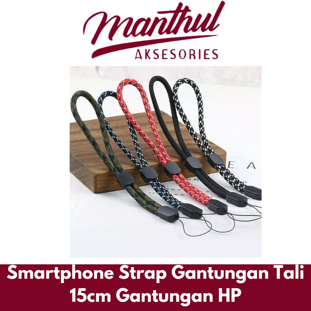 Smartphone Strap Gantungan Tali 15cm Gantungan HP