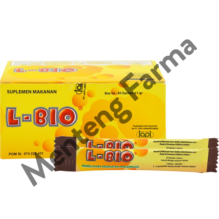 L-Bio Granule Sachet - Serbuk Probiotik untuk Kesehatan Saluran Cerna