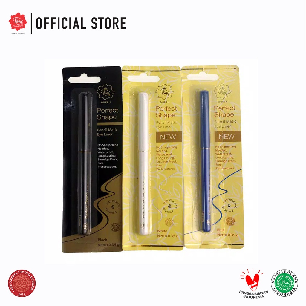 Viva Queen Perfect Shape Pencil Matic Eye Liner waterproof 0.35 gr