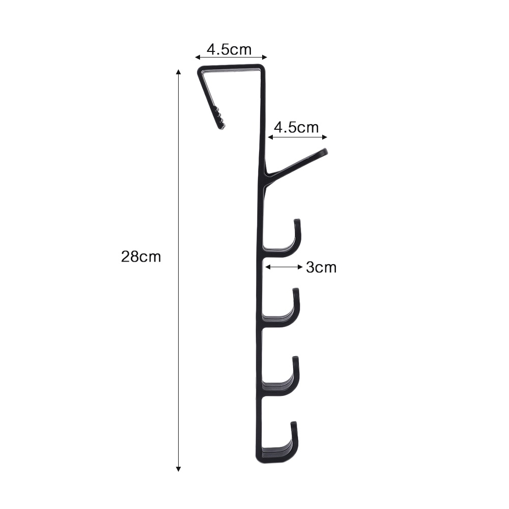 Serba Serbi Hemat Tempat Finishing Hook Penyimpanan Beban Kuat Kait Baris Panjang