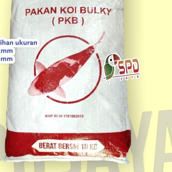 PAKAN IKAN KOI BULKY PKB 10 KG - pelet ikan koi - 5mm