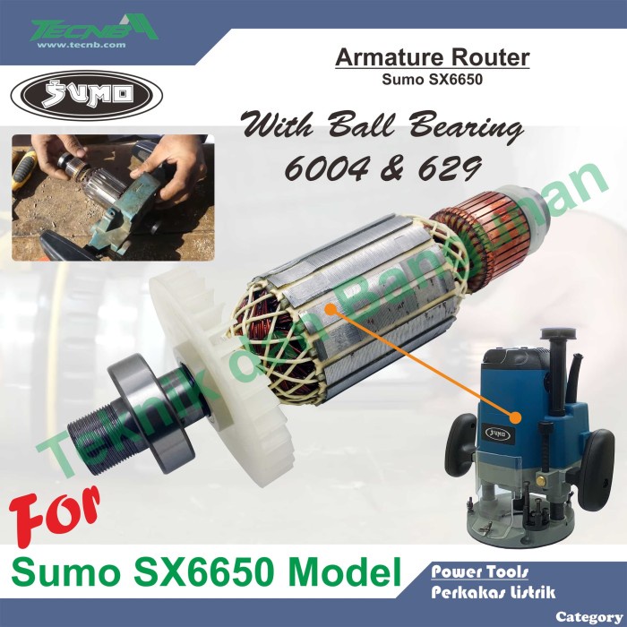 Armature/Angker Router SX6650 Sumo
