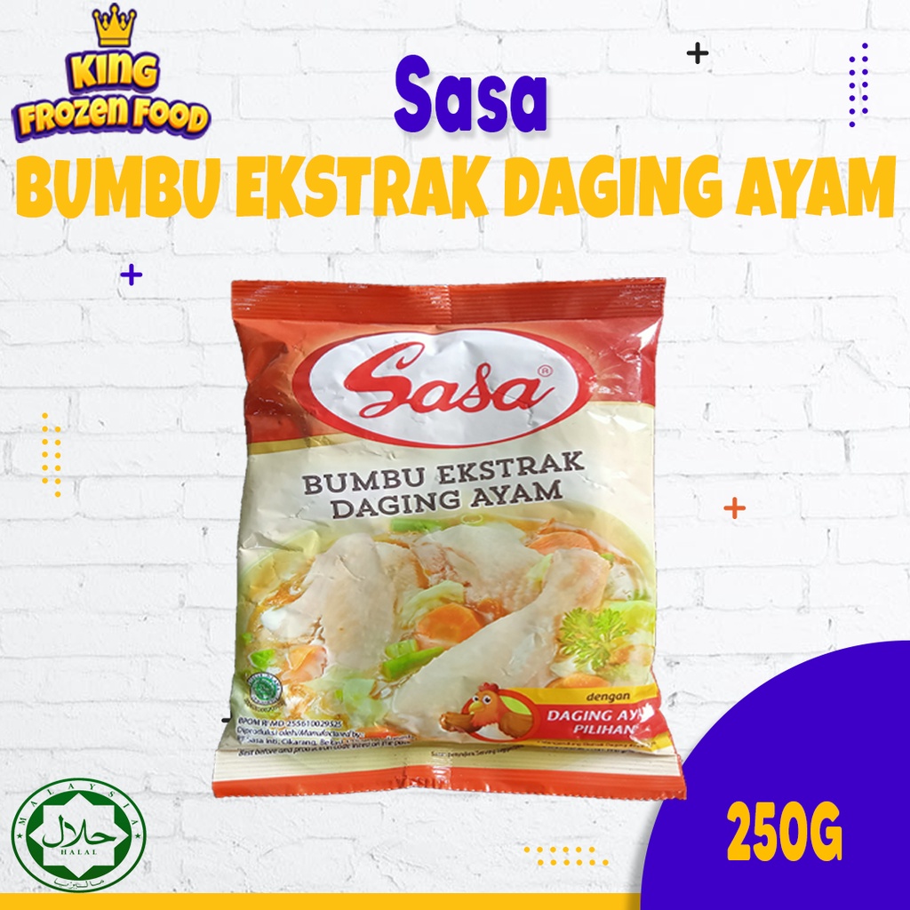 Sasa Kaldu Rasa Daging Ayam 250Gram