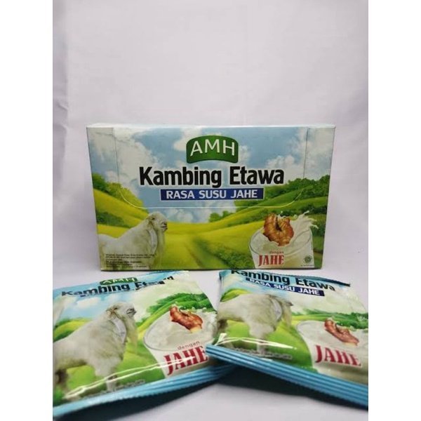 

Susu Kambing Etawa Plus Jahe merah AMH 10 Sachet