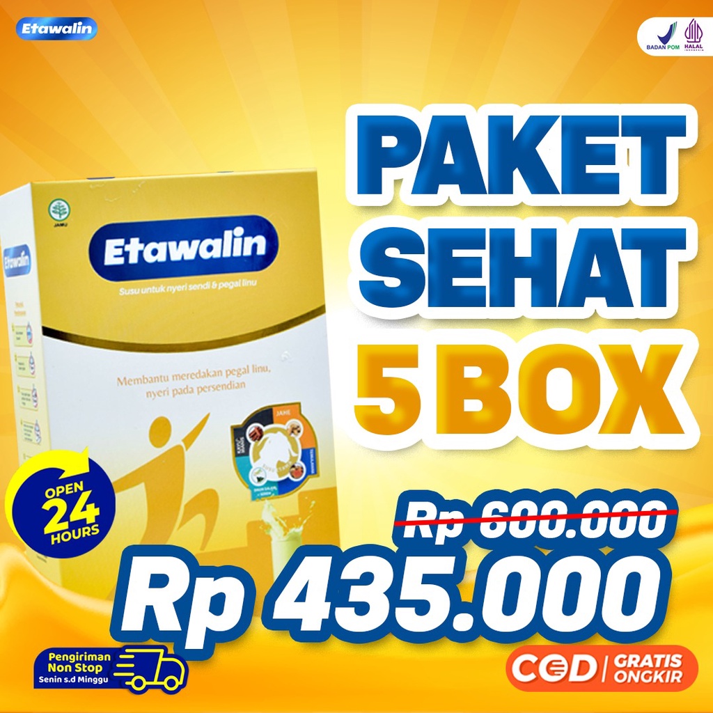 Jual Etawalin Box Susu Etawa Premium Cegah Pengapuran Tulang Nyeri