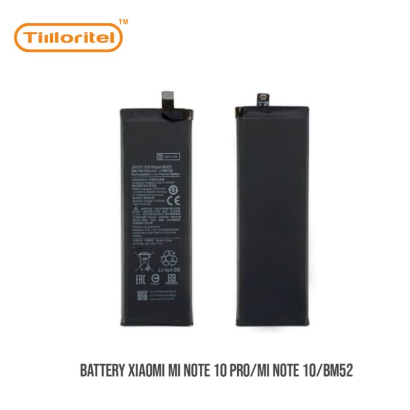 BATTERY XIAOMI MI NOTE 10 PRO/MI NOTE 10/BM52