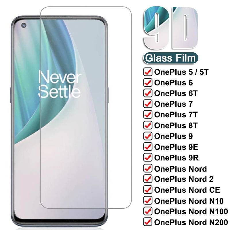 Tempered Glass Pelindung Layar OnePlus 3 3T 5 5T 6 6T 7 7T 8T 9 9R 9E Nord 2 CE N10 N100 N200