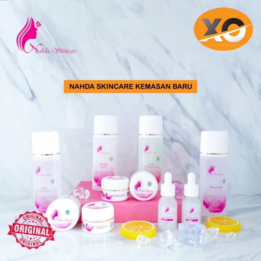 Pembersih Wajah Nahda Skincare Cream Muka Jerawat Acne Normal Original