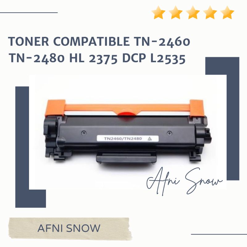 Toner Compatible TN-2460 TN-2480 HL 2375 DCP L2535 2550 HL 2375 L2385