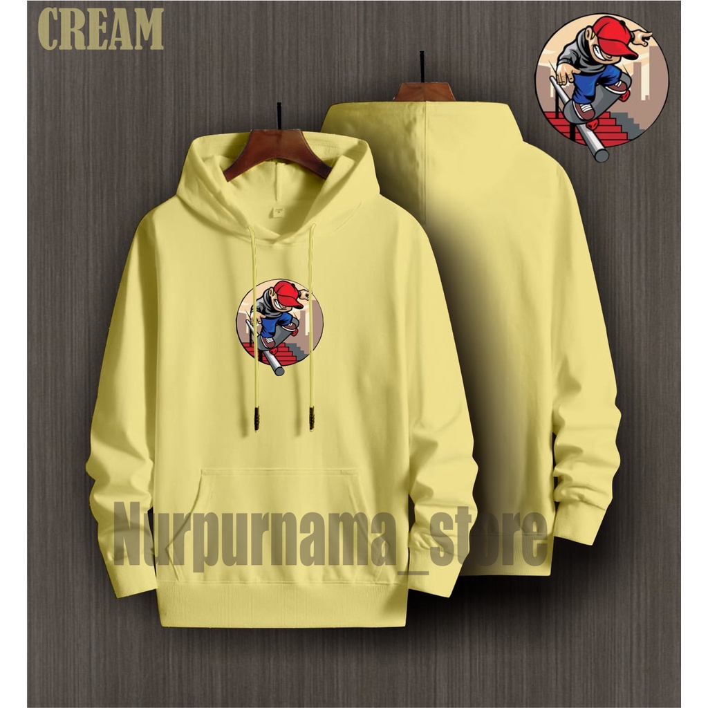 ANIME KARTUN Jaket Sweater Distro - Sweater Hoodie Pria Dan Wanita Flece Tebal