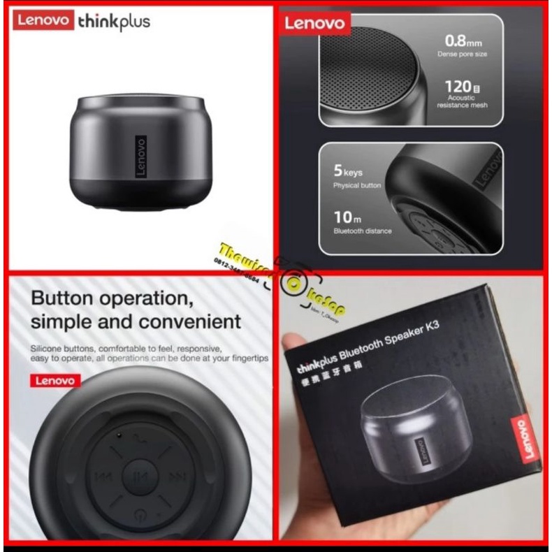 Speaker Bluetooth Lenovo thinkplus K3