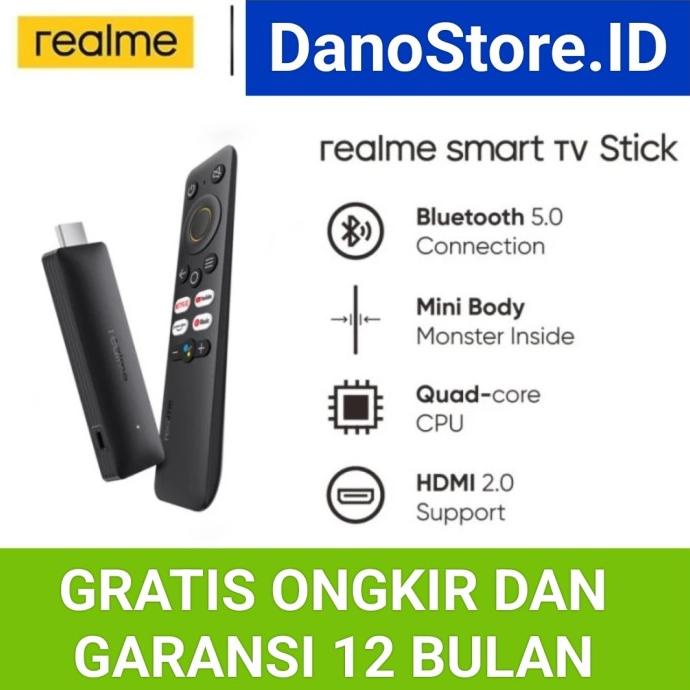 Realme TV Stick 4K - Smart Google TV Stick Quad-core ARM Cortex-A35, RAM 2GB, Storage 8GB, HDR10+
