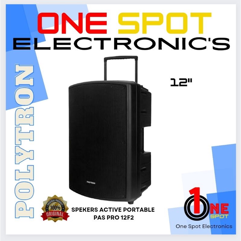 POLYTRON SPEAKER AKTIVE PAS-PRO 12F2 BLUETOOTH PORTABLE