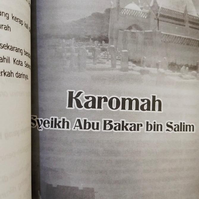 Syeikh Abu Bakar Bin Salim Manaqib & Sejarah Hidupnya