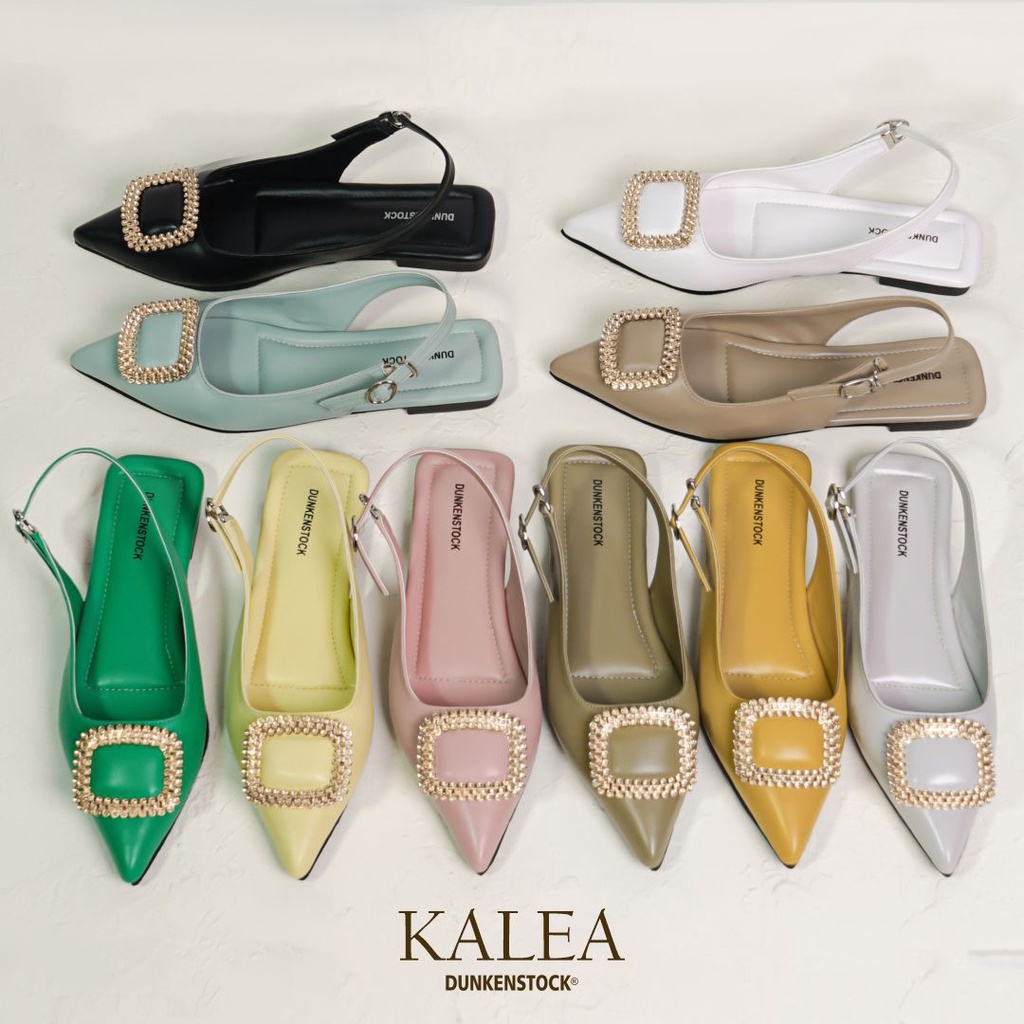 Dunkenstock KALEA Sepatu Flat Tali Wanita Flat shoes slingback terbaru