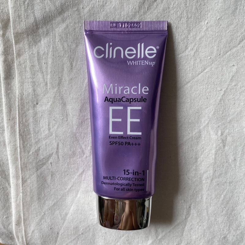 Preloved Clinelle WhitenUp EE Even Effect Cream Natural 30 ML - Krim Pelembap