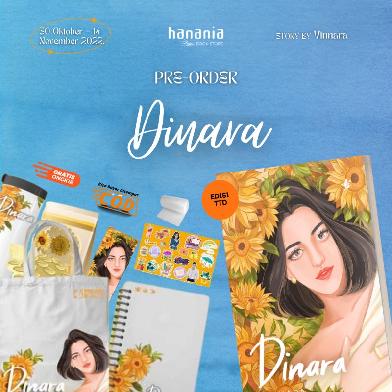 Jual Novel DINARA Vinnara Shopee Indonesia