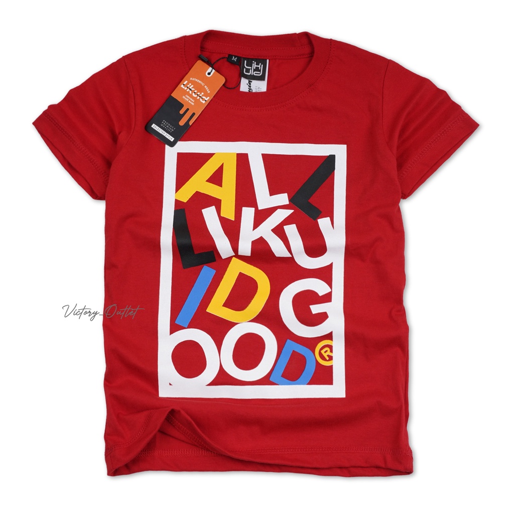 Baju distro anak laki laki dan usia 1-12th / Kaos anak oblong tangan pendek bahan cotton combed 30s