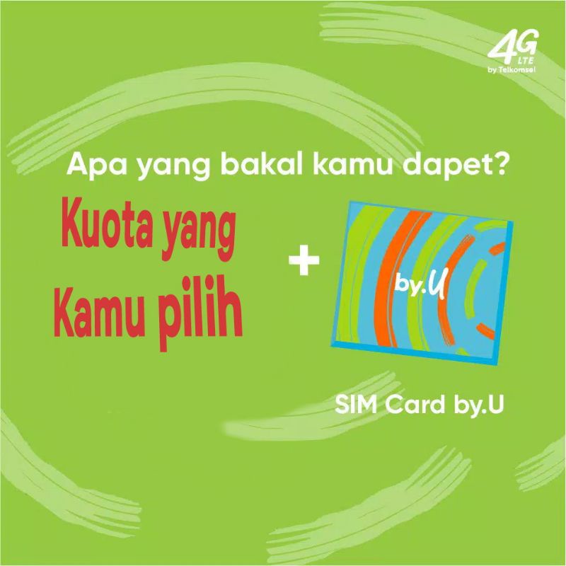 Kartu Perdana Telkomsel by U 14GB 30hari Kartu by. U Perdana by U