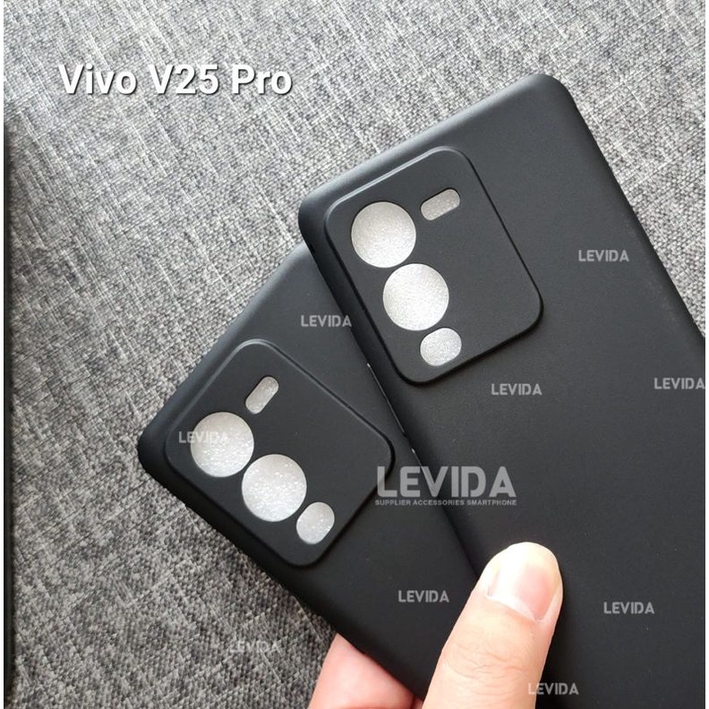 for VIVO V25 PRO VIVO V25E VIVO V25 5G CASE MACARON BLACK SILICON BLACK VIVO V25 PRO VIVO V25 5G VIV