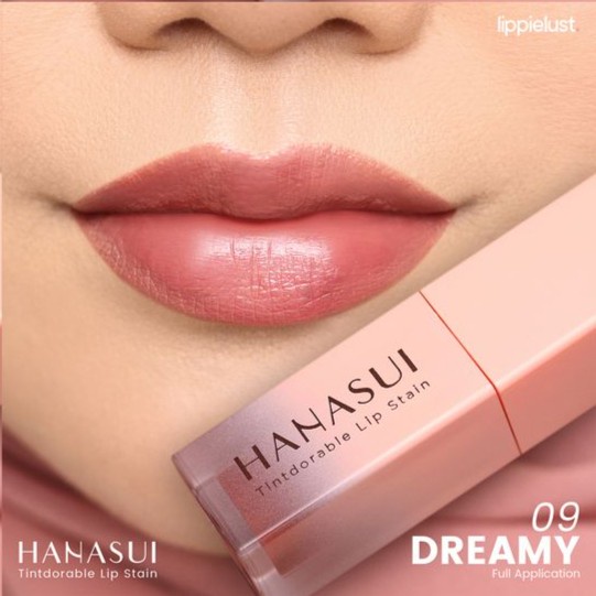Hanasui Mattedorable Lip Cream | Matte Dorable LipCream Lipstick Cair Mate Hanasui | BOBA EDITION | TnT Beauty Shop-💋 09 Dreamy