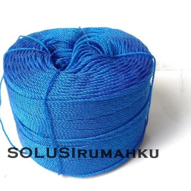 Tali Tambang Plastik 5mm 1 KG 1 RIDO Flexible Lentur SATU Kilogram