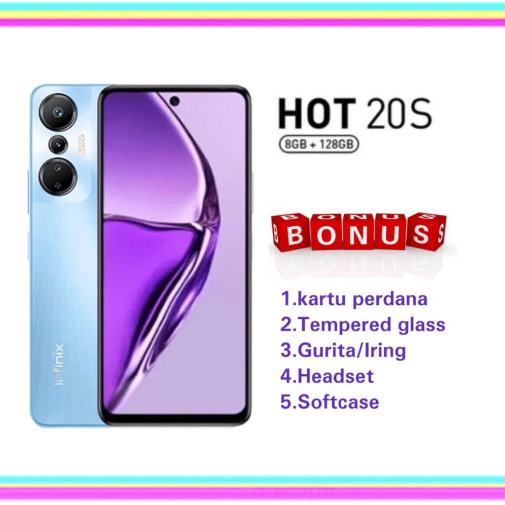 INFINIX HOT 20S 8/128 &amp; INFINIX HOT 20 5G 4/128 NEW GARANSI RESMI