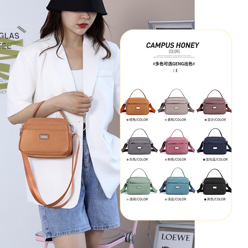 happyonshop- Tas wanita original CHIBAO 1664 tas selempang wanita import