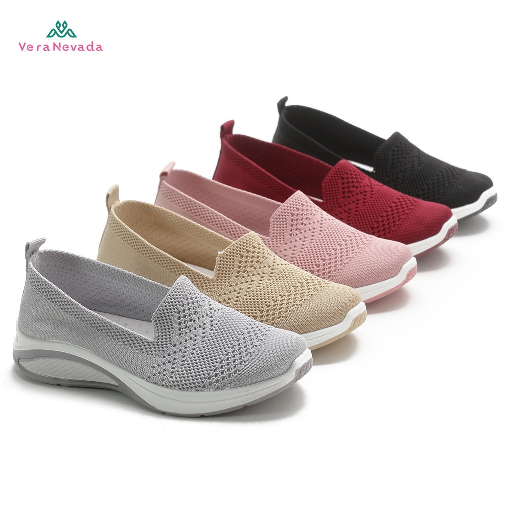 Ivony Seivona - VL02 Vera Nevada Sepatu Flat Slip On Wanita Shoes