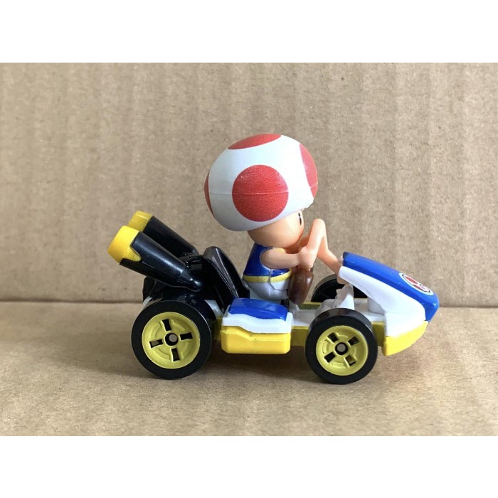 Hotwheels Mario Kart Toad Standard Kart Loose Pack