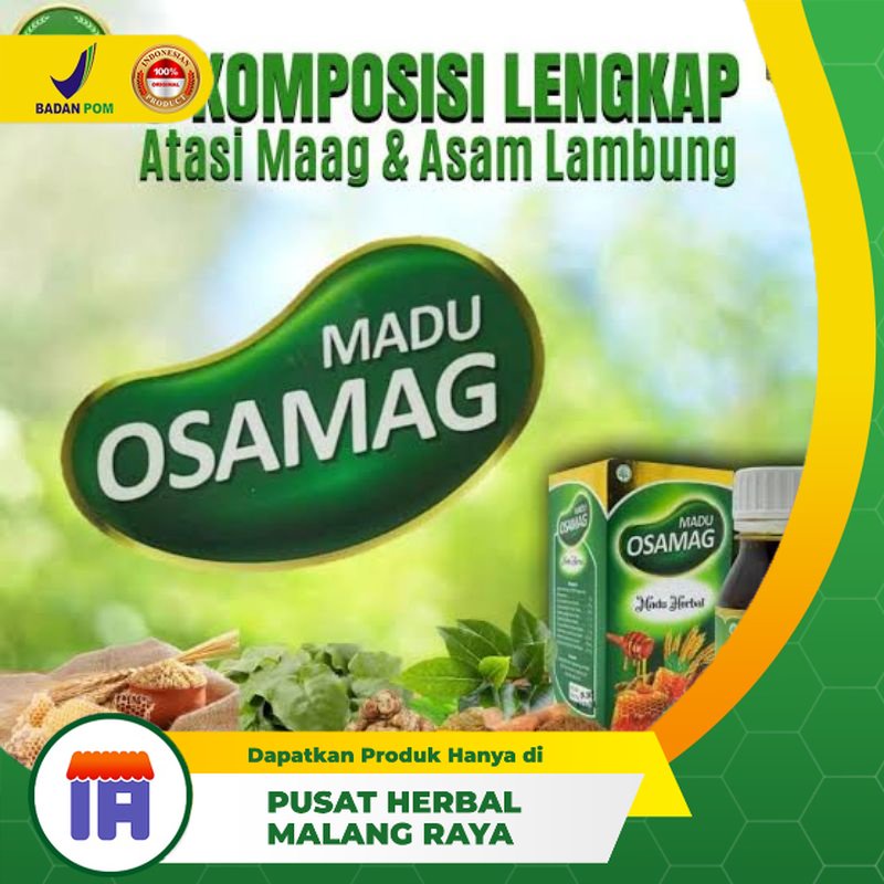 

MADU OSAMAG MADU ASAM LAMBUNG MAAG KRONIS Gerd Pakar Maag Gastritis Asam Lambung Isi 250 gram