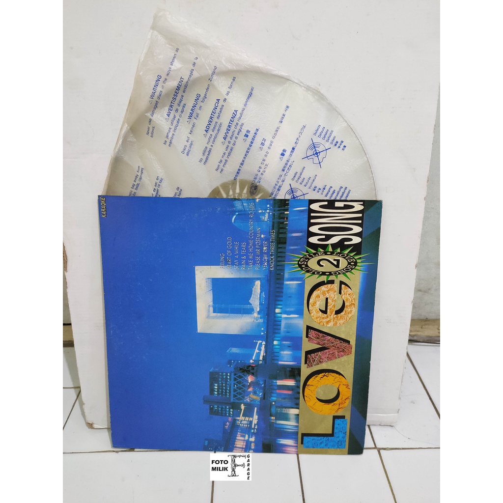 Laser Disc CD Top Classic Love Song 2 Old Lawas