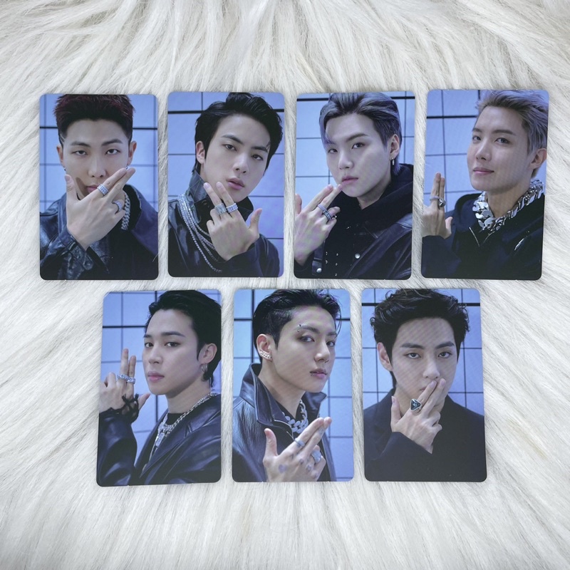 photocard pc RM namjoon jin suga yoongi jhope hoseok jimin v taehyung jungkook BTS proof standard st