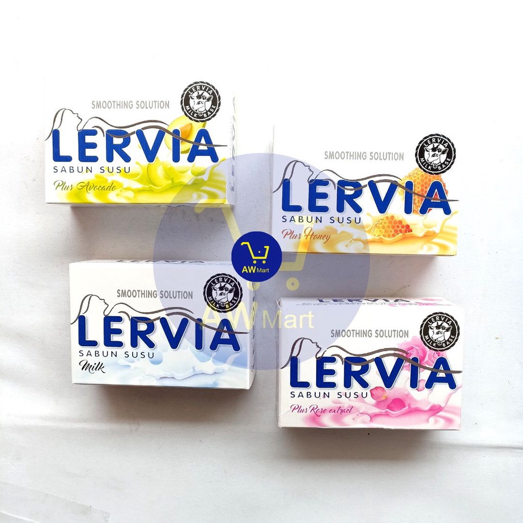 SABUN LERVIA 90 GRAM - SABUN SUSU LERVIA