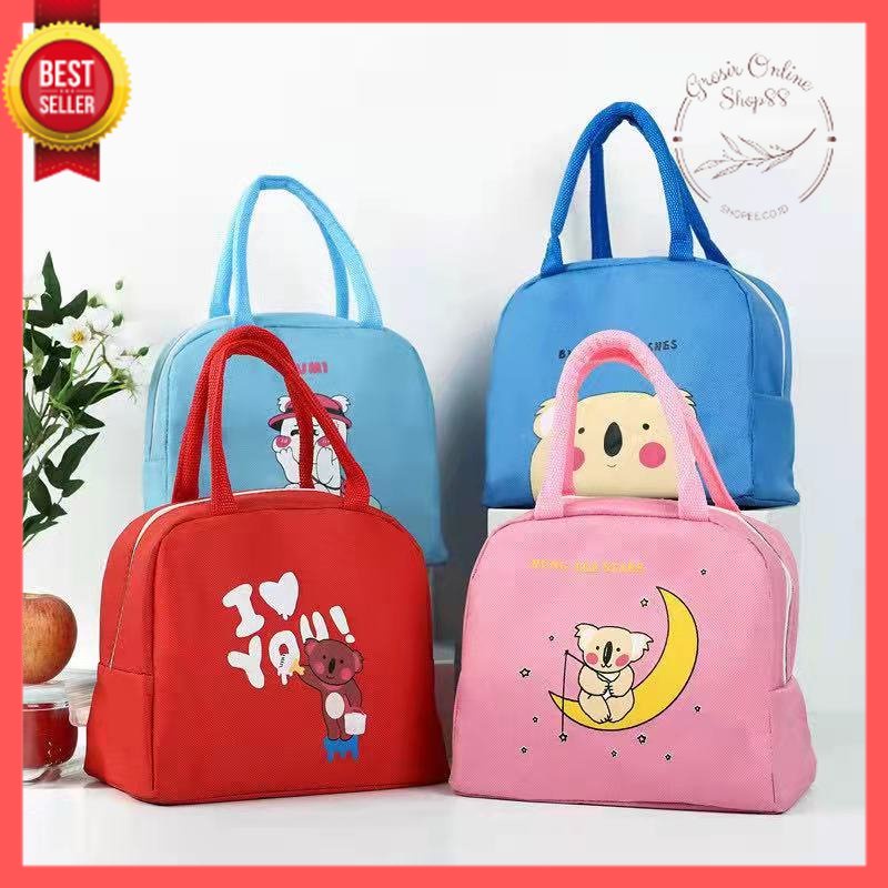 [GOS] -  E302-TAS BEKAL MOTIF Lucu - LUNCH BAG MOTIF KARTUN  / - LUNCH BAG