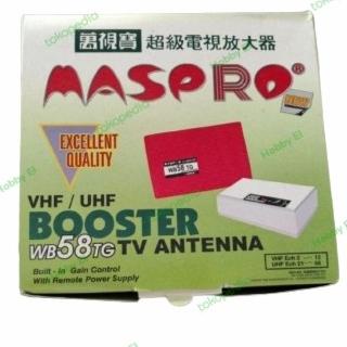 Boster Antena Tv Maspro / Booster Maspro Komplit WB 58 TG Atas Bawah