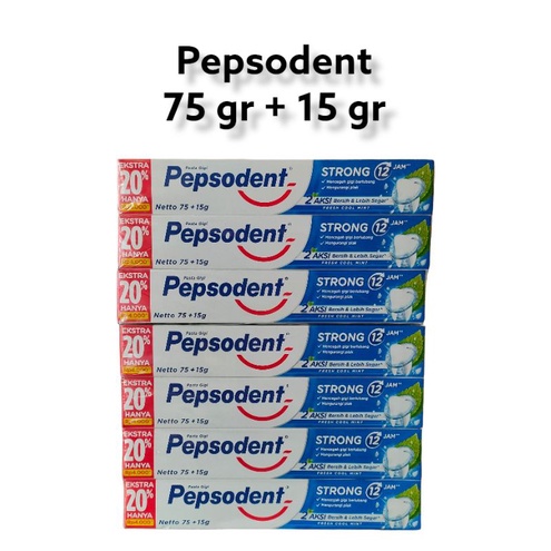 PEPSODENT 75 GR + 15 GR