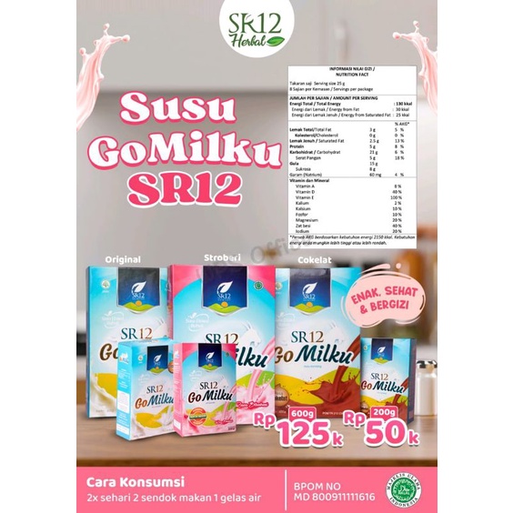 

Susu kambing Etawa Gomilku SR12 Pringsewu Lampung