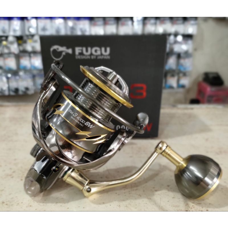 REEL FUGU TORA 3 SW 4000 POWER HANDLE