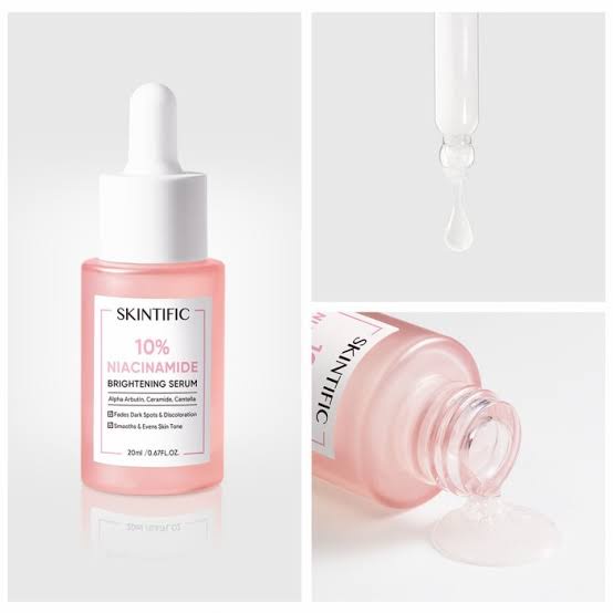 Skintific~10% Niacinamide Brigtening Serum(serum pencerah wajah)