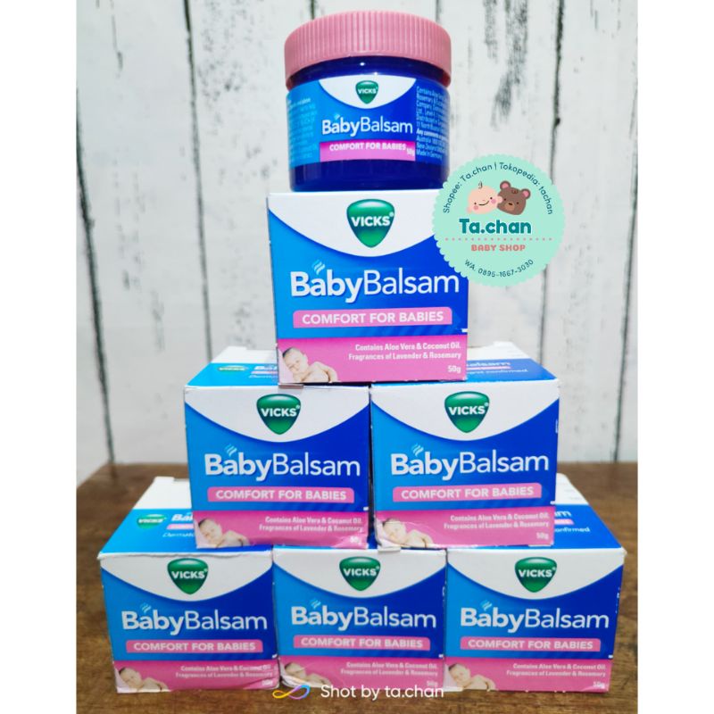 Vicks Baby Balsam 50gr balsem bayi batuk pilek bapil