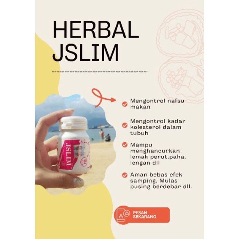 (READY) J SLIM PIL DIET JSLIM HERBAL EXTRA STRONG