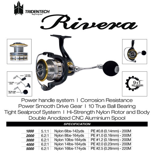 Reel Tridentech Rivera 21