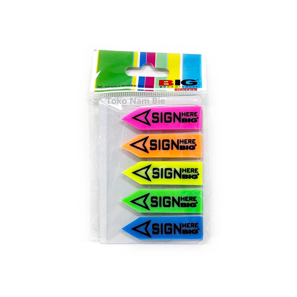 

Sticky Note Sign Here BIG 5 Warna 6021