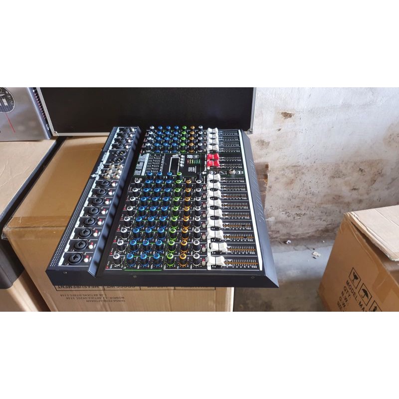 mixer audio soundqueen master 12 original SQ 12 chanel free koper
