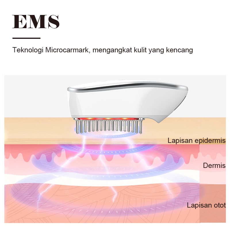 Ultimate Hair Loss Therapy Sisir Anti Rontok Sisir Anti Ketombe Sisir Penumbuh Rambut Perawatan Terapi EMS Sisir Pijat Getar Sikat