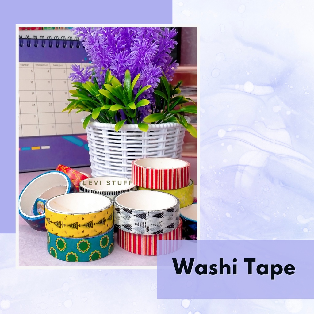 

Washi Tape Lucu Random / Solasi Lucu / Kawai / Imut / Kecil