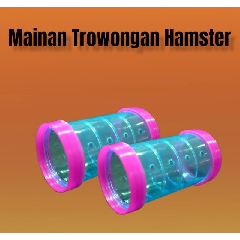 Mainan Hamster Trowongan Straight Tunnel