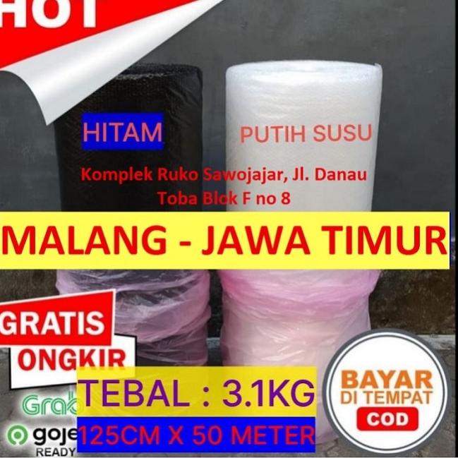 

Bubble Wrap Roll - HITAM 2KG