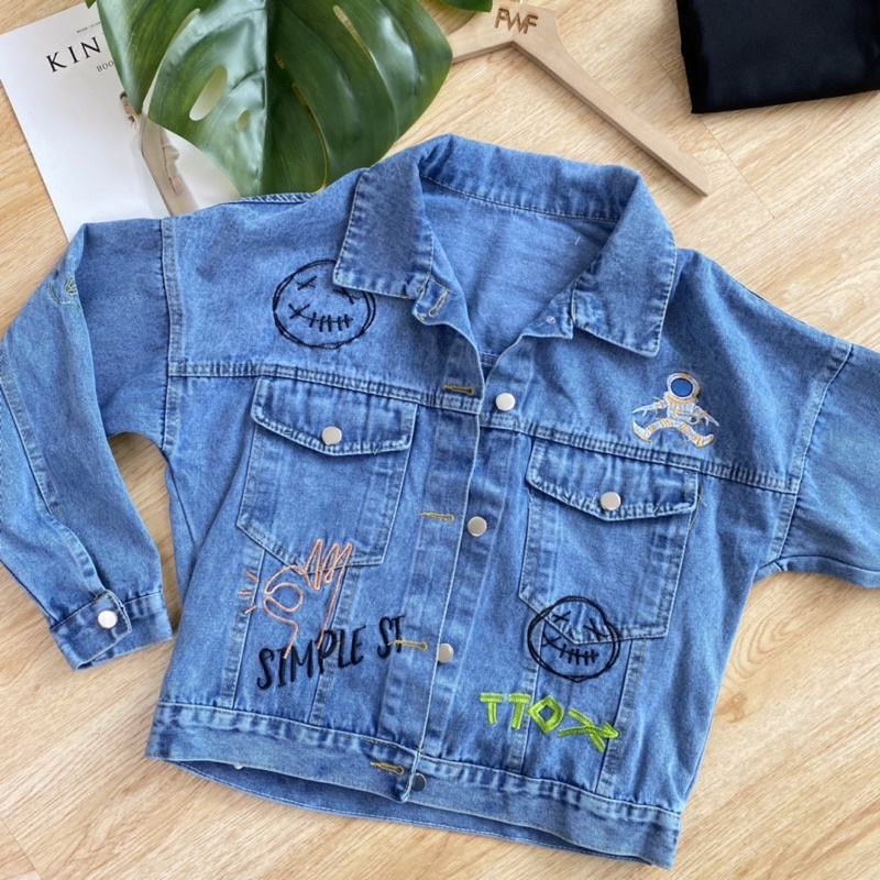 JAKET JEANS WANITA IMPORT PREMIUM BKK